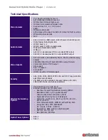 Предварительный просмотр 3 страницы Entone Kamai 510 Series Specification Sheet