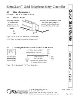 Preview for 9 page of entraguard Gold Quick Start Manual