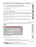 Preview for 17 page of entraguard Gold Quick Start Manual