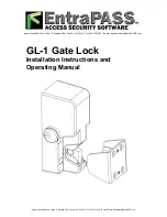 EntraPass GL-1 Installation Instructions And Operating Manual preview