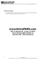 Предварительный просмотр 6 страницы EntraPass KT-400 Installation Manual