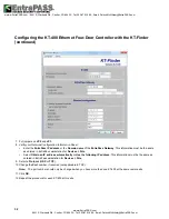 Предварительный просмотр 36 страницы EntraPass KT-400 Installation Manual