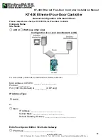 Предварительный просмотр 37 страницы EntraPass KT-400 Installation Manual