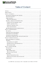 Preview for 4 page of EntraPass MorphoAccess SIGMA Lite
Series Installation Manual