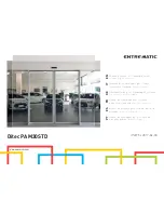 Entre Matic Ditec PAM30STD Assembly Manual preview