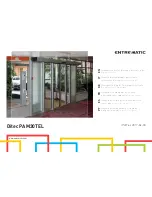 Entre Matic Ditec PAM30TEL Assembly Manual preview