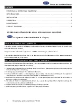 Предварительный просмотр 2 страницы Entree BB-2D-60 Service, Installation And Care Manual