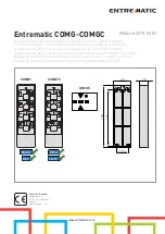 Preview for 1 page of Entrematic COMG Installation Manual