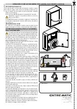 Preview for 8 page of Entrematic Ditec CROSS30 Installation And Maintenance Manual