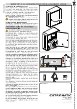 Preview for 18 page of Entrematic Ditec CROSS30 Installation And Maintenance Manual