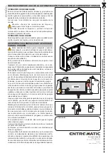 Preview for 28 page of Entrematic Ditec CROSS30 Installation And Maintenance Manual