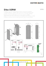 Entrematic Ditec GOPAV Installation Manual preview