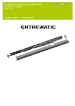 Entrematic Ditec HA7 Installation And Service Manual preview