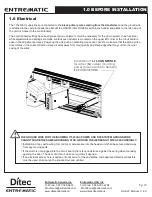 Предварительный просмотр 10 страницы Entrematic Ditec HA8 LP Installation Instructions Manual