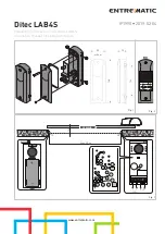 Entrematic Ditec LAB4S Installation Manual предпросмотр