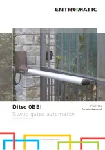 Preview for 23 page of Entrematic Ditec OBBI Manual