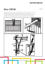 Preview for 1 page of Entrematic Ditec TOPSB Installation Manual