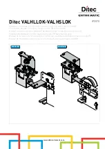 Preview for 1 page of Entrematic Ditec VALHLLOK Installation Manual