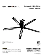 Entrematic Industrial HVLS Fan User Manual preview