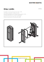 Preview for 1 page of Entrematic LAB4 Installation Manual