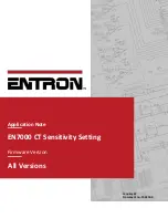 Entron EN7000 Application Note предпросмотр