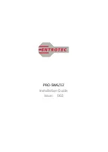 Entrotec PRO-SW6 Installation Manual preview