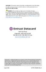 Preview for 22 page of Entrust Datacard CE875 User Reference Manual