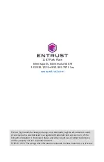 Предварительный просмотр 32 страницы Entrust Artista CR805 Quick Install Manual