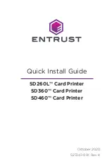 Preview for 1 page of Entrust SD460 Quick Install Manual