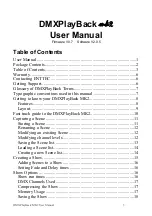 Предварительный просмотр 3 страницы Enttec 70014 User Manual