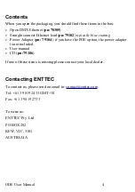 Предварительный просмотр 4 страницы Enttec 70305 User Manual