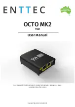 Предварительный просмотр 1 страницы Enttec 71521 User Manual