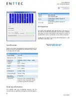 Предварительный просмотр 5 страницы Enttec DIN-ODE MK2 User Manual