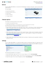 Предварительный просмотр 7 страницы Enttec DMX USB PRO Mk2 User Manual