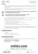 Предварительный просмотр 12 страницы Enttec DMX USB PRO Mk2 User Manual