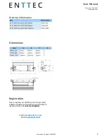 Предварительный просмотр 7 страницы Enttec ET Mk2 User Manual