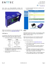 Предварительный просмотр 2 страницы Enttec ODE Mk2 User Manual