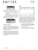 Предварительный просмотр 6 страницы Enttec Pixelator 70060 User Manual