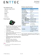 Предварительный просмотр 7 страницы Enttec Pixelator 70060 User Manual