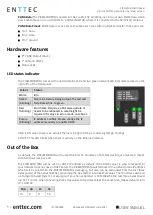 Предварительный просмотр 5 страницы Enttec PIXELATOR MINI User Manual