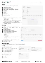 Предварительный просмотр 5 страницы Enttec Storm 8 User Manual