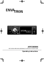 Предварительный просмотр 1 страницы Envatron AR1D85008 Operating Instructions Manual