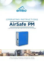 envea AirSafe PM Operating Instructions Manual предпросмотр