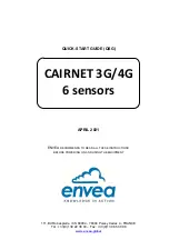 envea CAIRNET Quick Start Manual предпросмотр