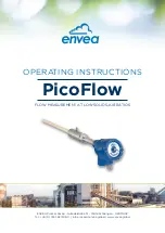 Предварительный просмотр 1 страницы envea PicoFlow Operating Instructions Manual