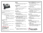 Preview for 1 page of Enventis Cisco 7962 Quick Start Manual