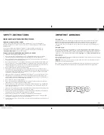 Preview for 3 page of Envion thera pure TPP230 Owner'S Manual