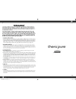 Preview for 9 page of Envion thera pure TPP230 Owner'S Manual