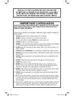 Preview for 2 page of Enviracaire Germ-Free EWM-220 Instructions For Operation Manual