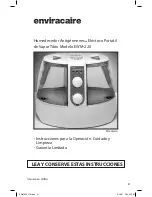 Preview for 21 page of Enviracaire Germ-Free EWM-220 Instructions For Operation Manual